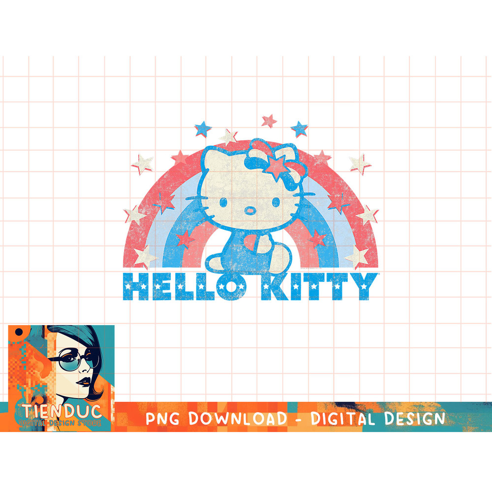 Hello Kitty America USA Rainbow T-Shirt copy.jpg