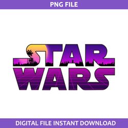 star wars logo sulimation png, logo star wars art png, star wars png digital file