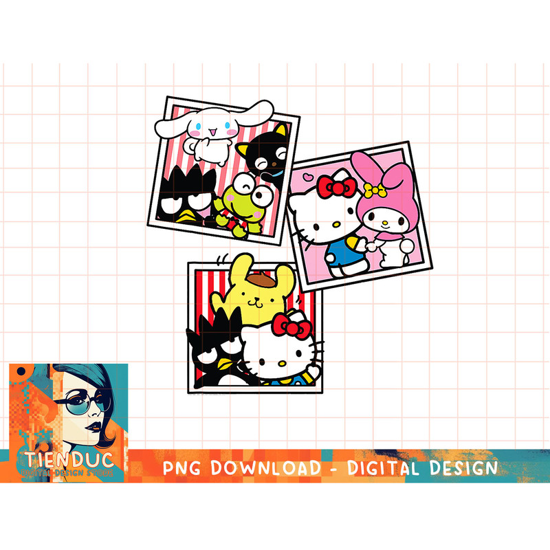 Hello Kitty And Friends Photo Booth Fun T-Shirt copy.jpg