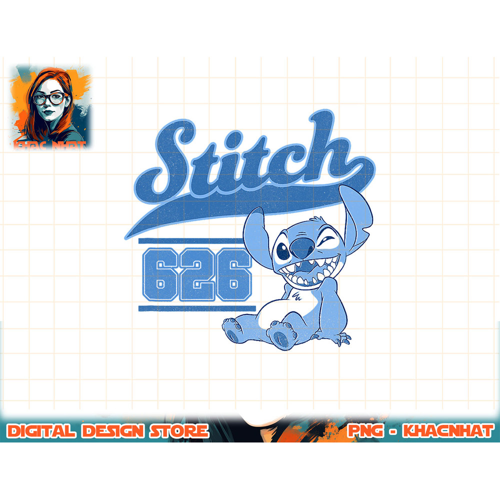 Disney Lilo & Stitch Collegiate Stitch T-Shirt copy.jpg