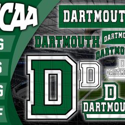 logo dartmouth big green 2 bundle ncaa svg, ncaa svg ,instant downdload
