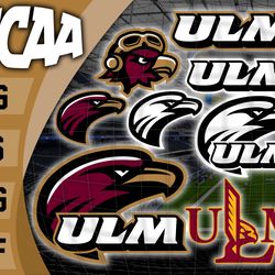 logo louisiana monroe warhawks bundle ncaa svg, ncaa svg ,instant downdload
