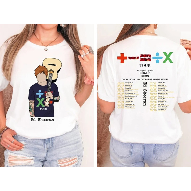 Ed heeran Mathmatics Tour 2023 Shirt, Ed Sheeran Mathmatics Shirt, Ed Sheeran Tour Shirt, Ed Sheeran Shirt