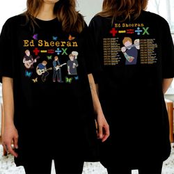 ed sheeran mathmatics tour 2023 shirt 2 sides, ed sheeran mathmatics shirt, ed sheeran tour shirt, ed sheeran shirt