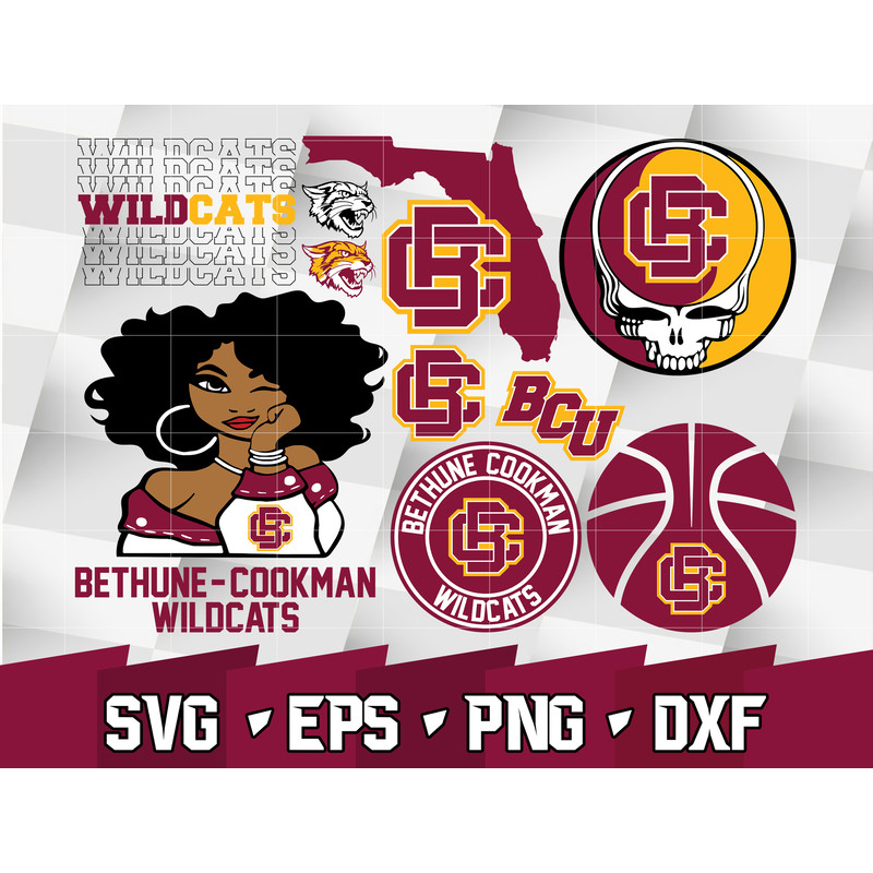 NCAA Random Vector Bethune Cookman Wildcats.jpg