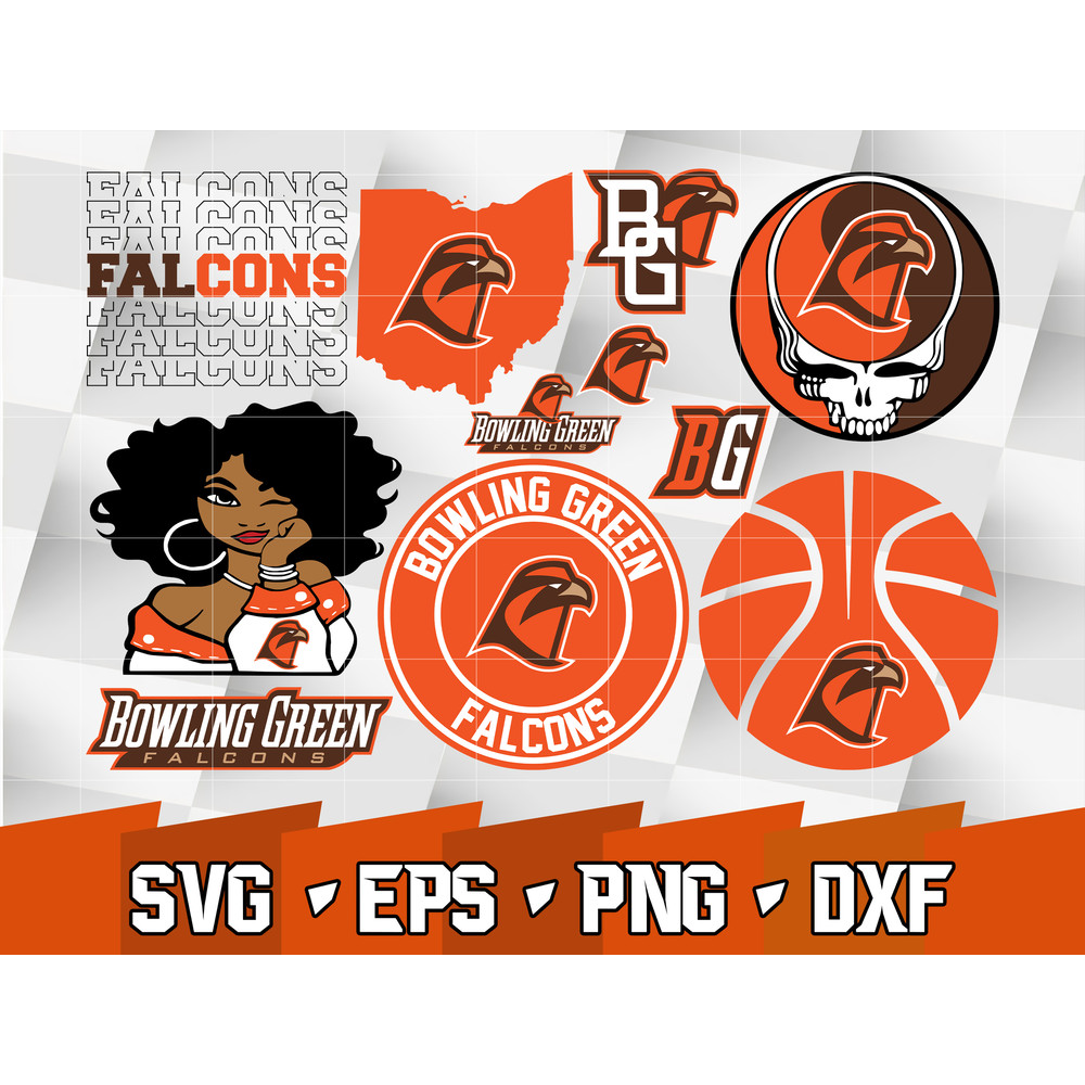 NCAA Random Vector Bowling Green Falcons.jpg