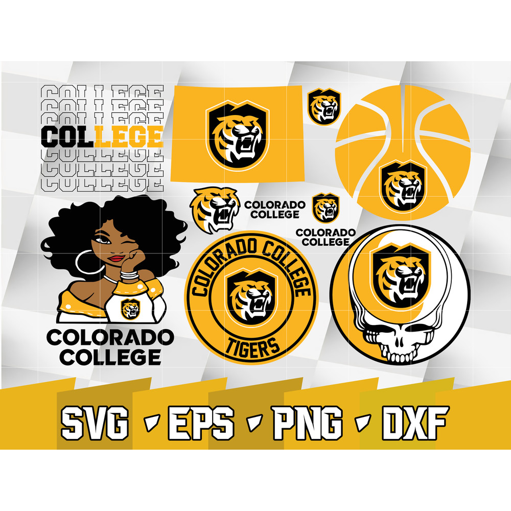 NCAA Random Vector Colorado College Tigers.jpg