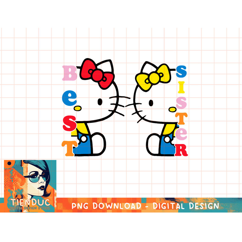 Hello Kitty and Mimmy Best Sister Tee Shirt copy.jpg
