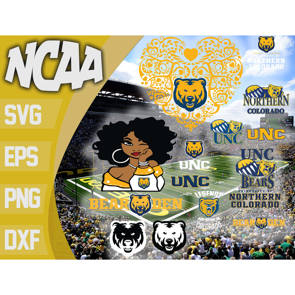 Northern Colorado Bears bundle ncaa svg, ncaa svg, Instant Download.jpg