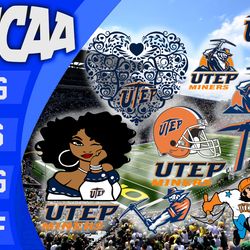 utep miners bundle ncaa svg, ncaa svg, instant download