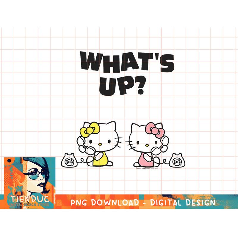 Hello Kitty and Mimmy What's Up Tee Shirt copy.jpg