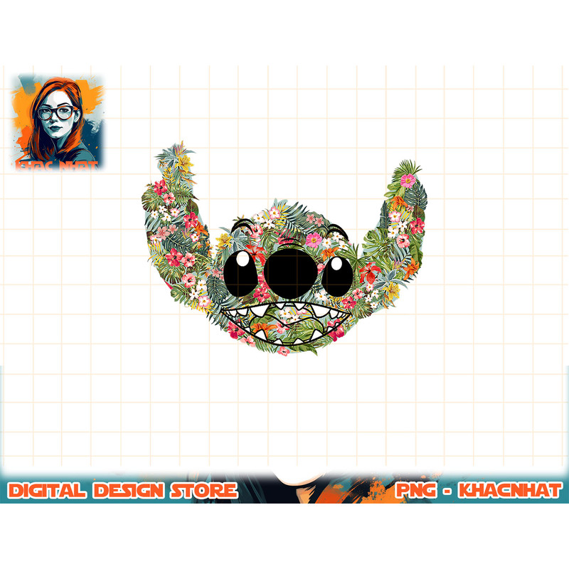 Disney Lilo & Stitch Floral Stitch Face T-Shirt.pngDisney Lilo & Stitch Floral Stitch Face T-Shirt copy.jpg