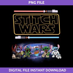 Stitch Wars Png, Stitch Png, Disney Star Wars Png Digital File