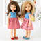 13-inch Paola Reina dolls in US flag outfits for Independence Day