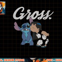 disney lilo & stitch gross kiss t-shirt copy png