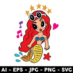 karol g mermaid svg, mermaid svg, la bichota svg, karol g svg - digital file