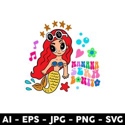 karol g mermaid sirena svg, mermaid svg, la bichota svg, karol g svg - digital file