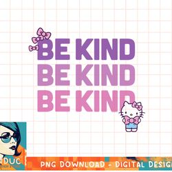 hello kitty be kind t-shirt copy png