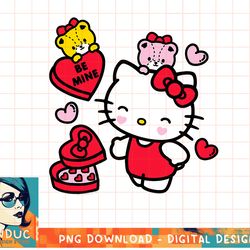 hello kitty be mine candy gifts valentine's t-shirt copy png