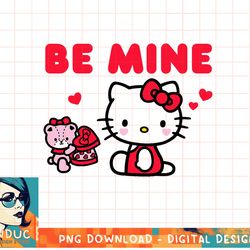 hello kitty be mine chocolates valentine's t-shirt copy png