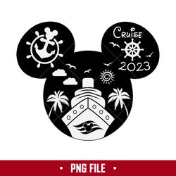 Dinsey Cruise 2023 Mickey Ears Png, Mickey Mouse Png, Disney Png Digital File