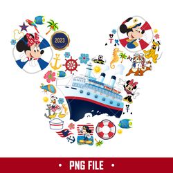 Disney Cruise 2023 Png, Disney Family Trip Png, Mickey Cruise Png, Disney Png Digital File