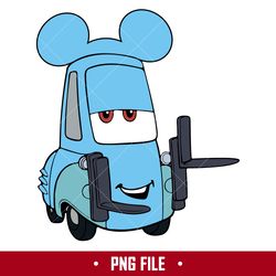 Guido Mickey Ears Png, Cars Pixar Png, Mickey Png, Disney Png Digital File