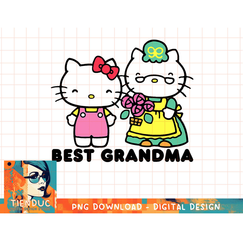Hello Kitty Best Grandma T-Shirt copy.jpg