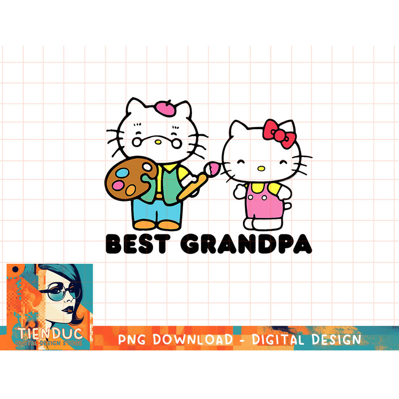 Hello Kitty Best Grandpa T-Shirt copy.jpg
