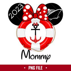Mommy Disney Cruise 2023 Png, Disney Family Trip Png, Minnie Png, Disney Png Digital File