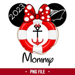 mommy disney cruise 2023 png, disney family trip png, minnie png, disney png digital file