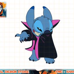 disney lilo & stitch halloween stitch vampire costume t-shirt copy png