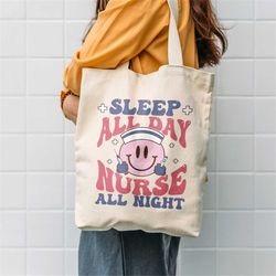 nurse graduation gift, nurse tote bag nurse canvas tote bag, gift for nurse, tote bag for nurse, rn nurse bag gift