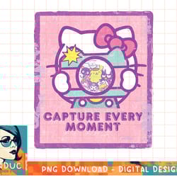 hello kitty capture every moment instant camera photo t-shirt.pnghello kitty capture every moment instant camera photo t