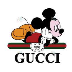 Gucci Disney Logo Svg, Mickey Mouse Svg, Gucci Svg, Brand Logo Svg, Instant Download