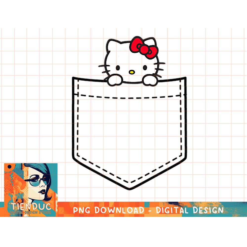 Hello Kitty Chest Pocket T-Shirt copy.jpg
