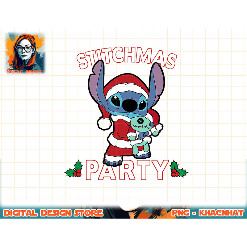 Disney Lilo & Stitch Holiday Stitchmas Party T-Shirt copy.jpg
