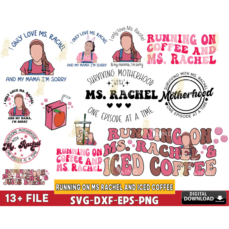13+ file Running On Ms Rachel And Iced Coffee svg bundle.jpg