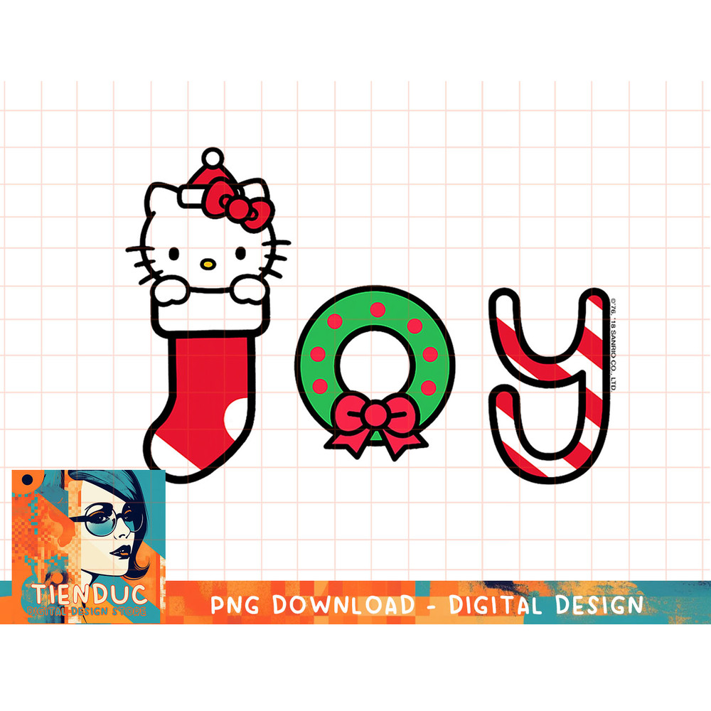 Hello Kitty Christmas Joy Tee Shirt T-Shirt copy.jpg