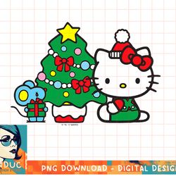 hello kitty christmas tree tee shirt copy png