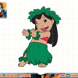 disney lilo & stitch hula dance t-shirt copy png