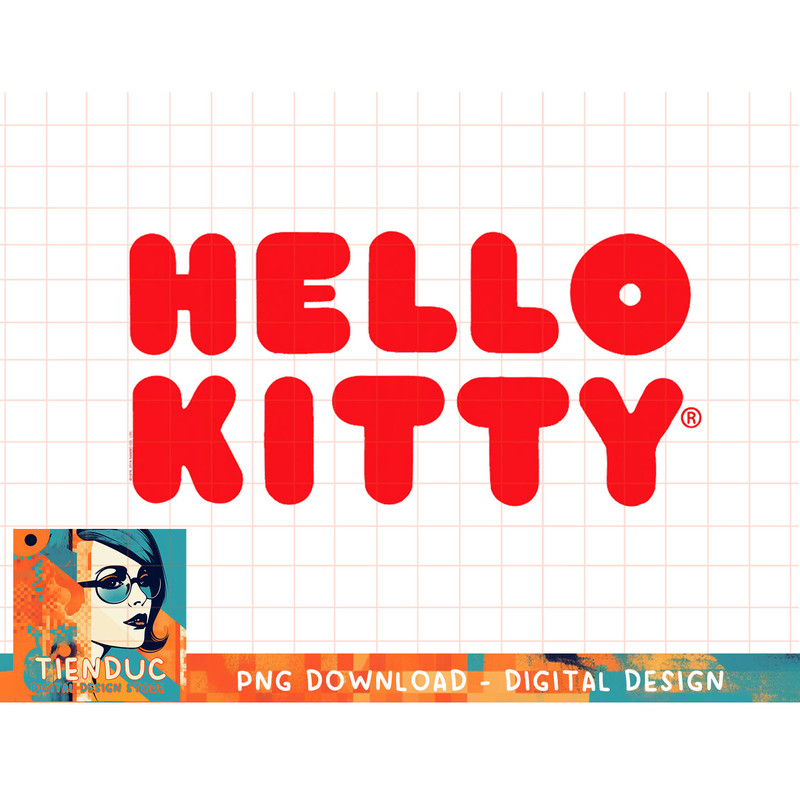 Hello Kitty Classic Logo Tee Shirt copy.jpg