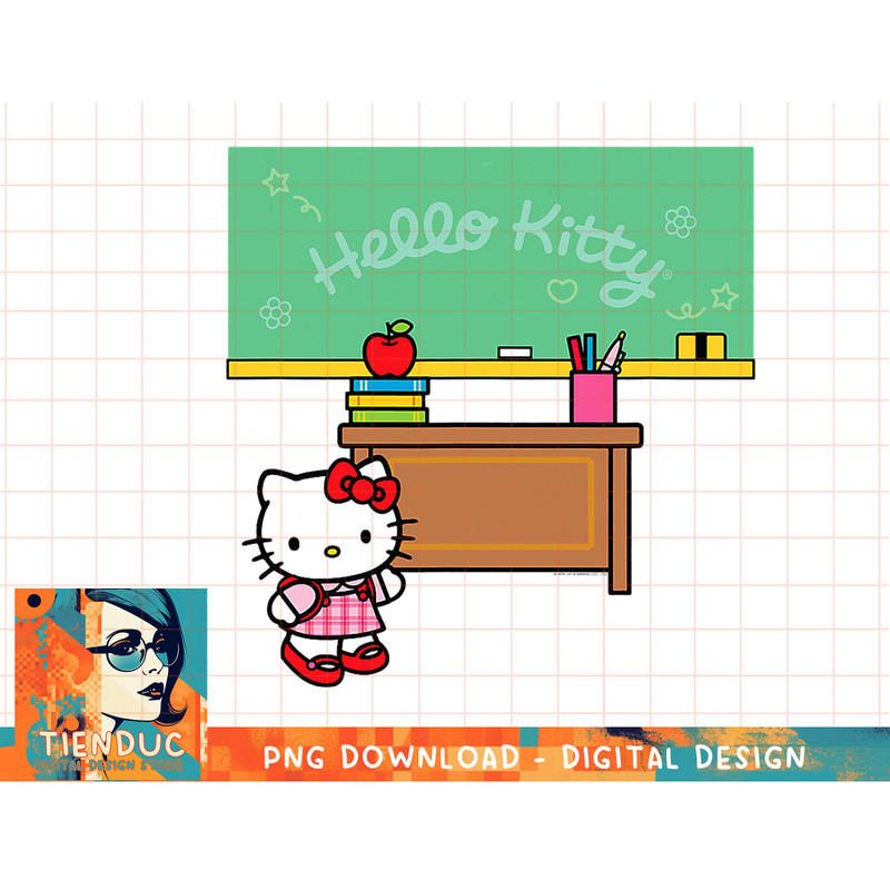 Hello Kitty Classroom Teacher School T-Shirt copy.jpg