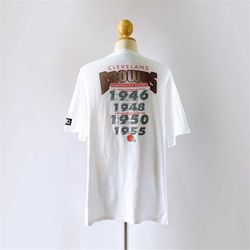 90s Cleveland Browns NFL Football T-shirt (size XL)
