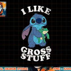 disney lilo & stitch i like gross stuff t-shirt.pngdisney lilo & stitch i like gross stuff t-shirt copy png