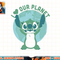 disney lilo & stitch i love our planet earth t-shirt.pngdisney lilo & stitch i love our planet earth t-shirt copy png