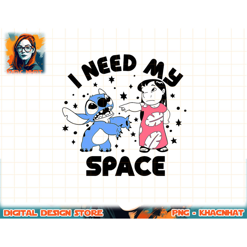 Disney Lilo & Stitch I Need My Space T-Shirt copy.jpg