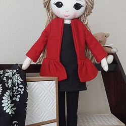 amelia pinafore, peplum jacket and tights sewing pattern