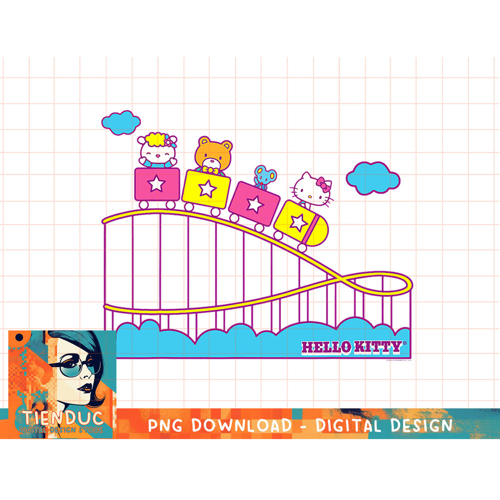Hello Kitty Friends Roller Coaster T-Shirt copy.jpg