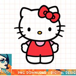 hello kitty front and back tee shirt copy png